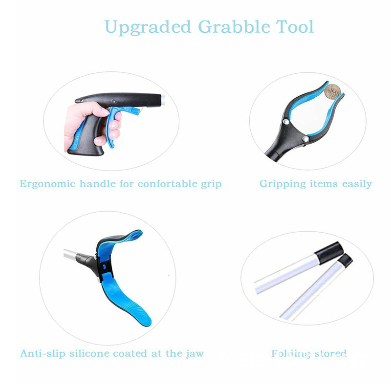 Salokāmi atkritumu savācēji Satveršanas instrumenti Satvērēju pagarinātājs Satvērēju savācējs Saliekamie atkritumu savācēja rīku satvērēji