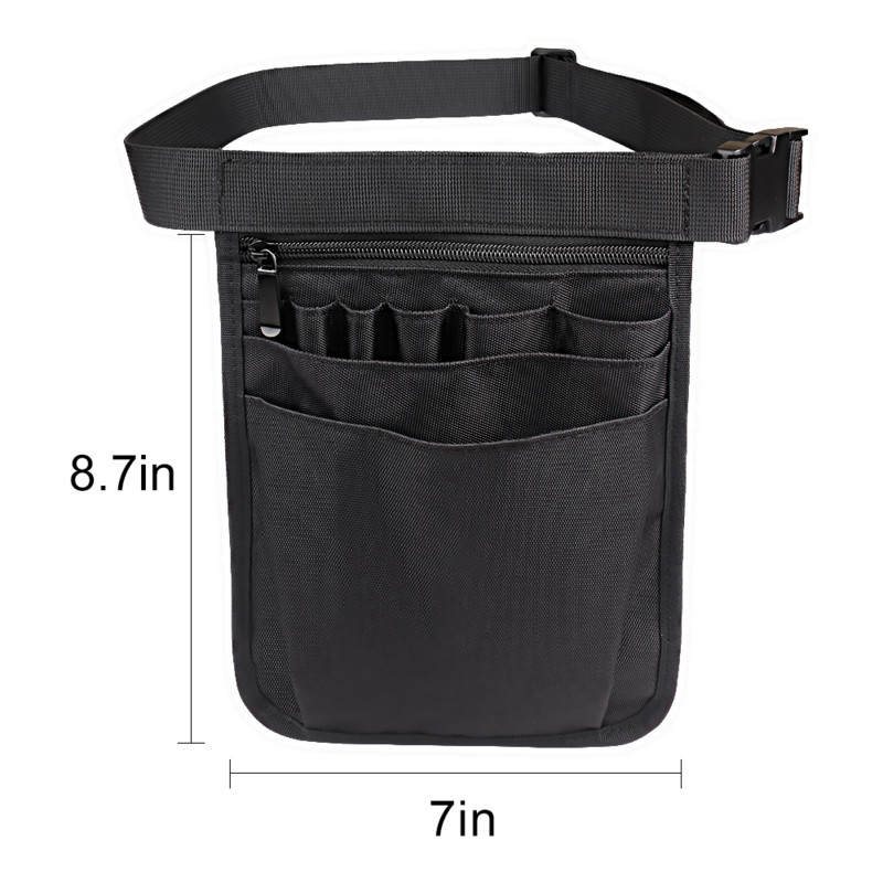 Fanny Pack Organizer ζώνης νοσηλευτικής για γυναίκες Αναβαθμισμένη έκδοση Nurse Waist Bag Τσάντα ώμου ιατρικών προμηθειών Τσάντα εργαλείων αποθήκευσης