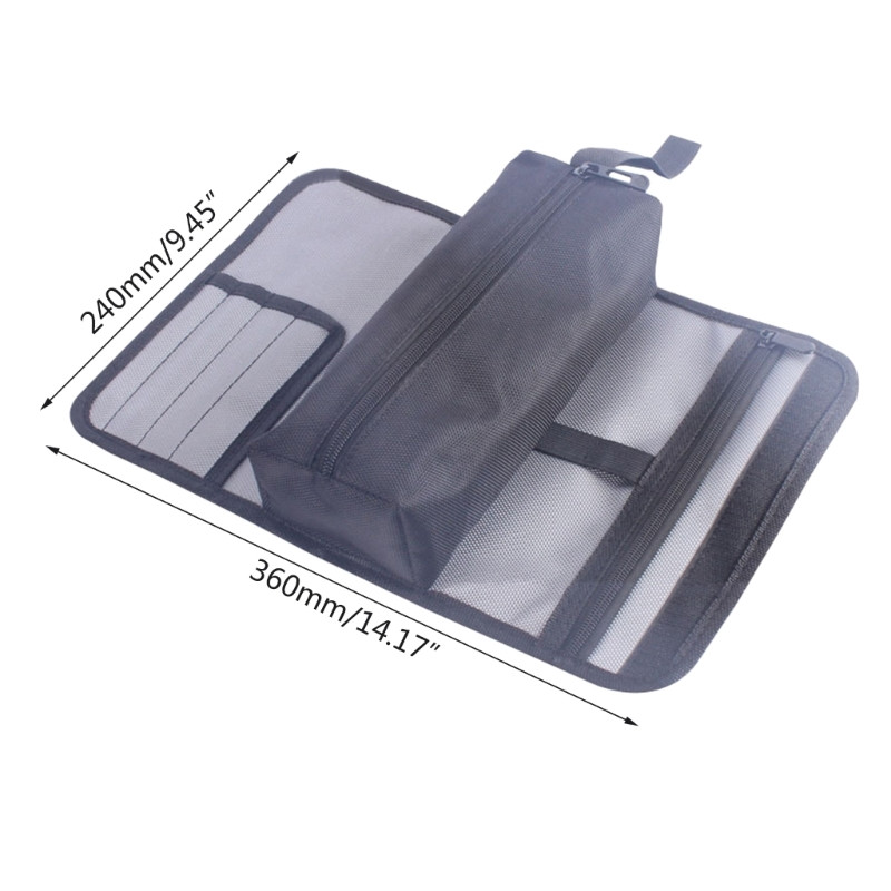 Oxford υφασμάτινο κλειδί τσάντα αποθήκευσης με λαβή φορητό κλειδί πολλαπλών λειτουργιών εργαλείο οργάνωσης πτυσσόμενη θήκη για εργασία