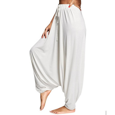 Modes, ikdienas sieviešu harēma bikses, 2023. gada, nolaižamas kājstarpes, platas, taizemiešu hipija boho brīvas Aladdin sieviešu bikses Mujer Pantalones