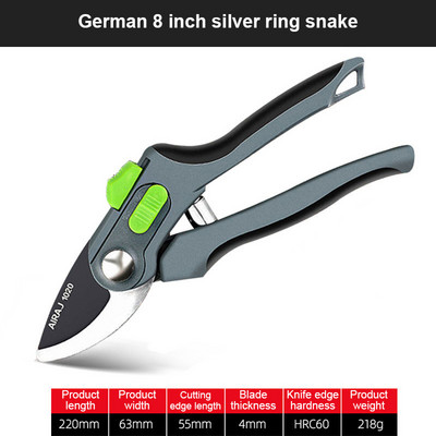 Plant Trim Horticulture Pruner Cut Secateur θάμνος Ψαλίδι κήπου Εργαλείο κλαδιών Ψαλίδια κλαδέματος οπωρώνων Σετ πτυσσόμενο πριόνι Νέο