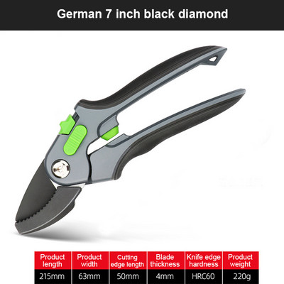 Plant Trim Horticulture Pruner Cut Secateur θάμνος Ψαλίδι κήπου Εργαλείο κλαδιών Ψαλίδια κλαδέματος οπωρώνων Σετ πτυσσόμενο πριόνι Νέο