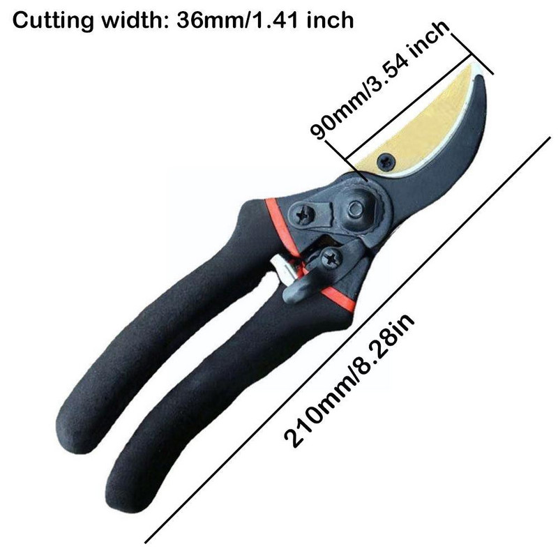 Sk5 Steel Kertészet Gyümölcsfa metszőolló Kerti ollók Virágág-eszközök Virágág-olló Olló Metszőolló D6e4