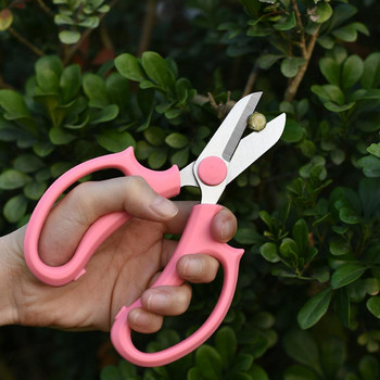 Градинска ножица Издръжлива удобна дръжка Цветни растителни клони Лози Плодни дървета Ножици за подрязване Градински инструмент