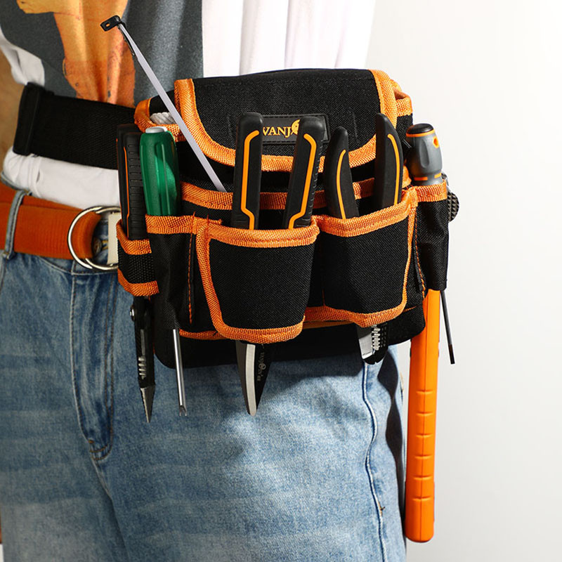 Profesionalna torba za alat Električarska naprtnjača Pojasevi za alate za teške uvjete rada Vodootporna Oxford tkanina Vijčani torbica za ključeve Organizator za alate