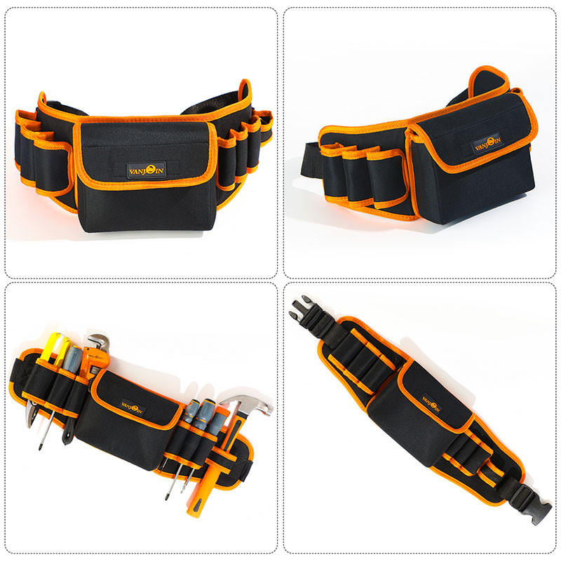 Profesionalna torba za alat Električarska naprtnjača Pojasevi za alate za teške uvjete rada Vodootporna Oxford tkanina Vijčani torbica za ključeve Organizator za alate