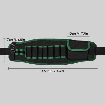Ζώνη εργαλείων ηλεκτρολόγων 600D Oxford υφασμάτινη ρυθμιζόμενη θήκη εργαλείων για άνδρες Tool Belt pouch Technicians Εργαλείο κατασκευής ζώνης εργαλείων