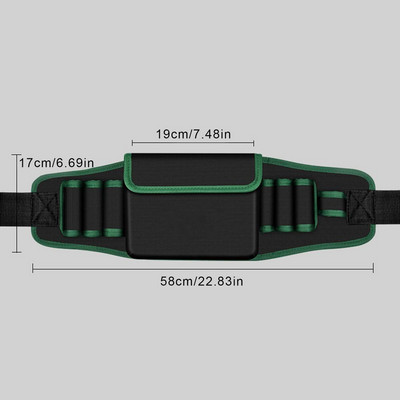 Villanyszerelő öv 600D Oxford textilből állítható szerszámtáska férfiaknak Szerszámszíjtáska technikusoknak Szerszámszíj építőszerszám