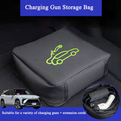 Automašīnas uzlādes pistoles glabāšanas soma bagāžnieks Pārnēsājams salokāms uzglabāšanas maisiņš Ūdensnecaurlaidīgs liesmu slāpējošs un dažāds artefakts