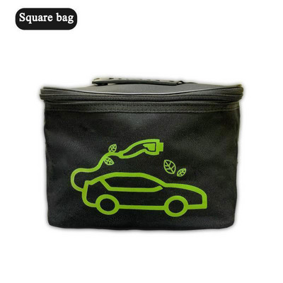 Automašīnas uzlādes pistoles glabāšanas soma bagāžnieks Pārnēsājams salokāms uzglabāšanas maisiņš Ūdensnecaurlaidīgs liesmu slāpējošs un dažāds artefakts