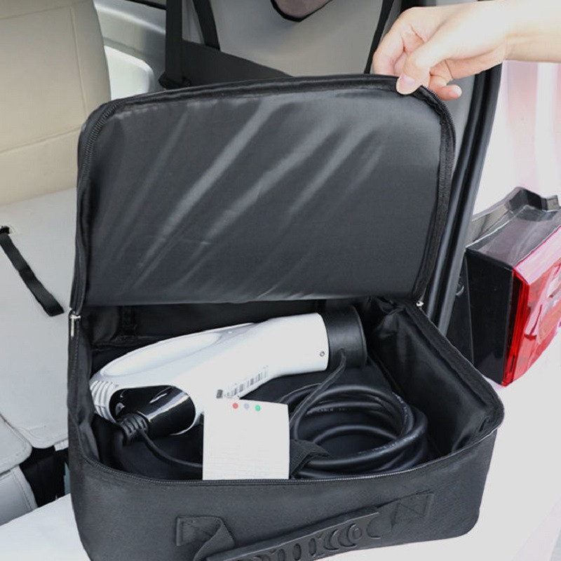 Automašīnas uzlādes pistoles glabāšanas soma bagāžnieks Pārnēsājams salokāms uzglabāšanas maisiņš Ūdensnecaurlaidīgs liesmu slāpējošs un dažāds artefakts
