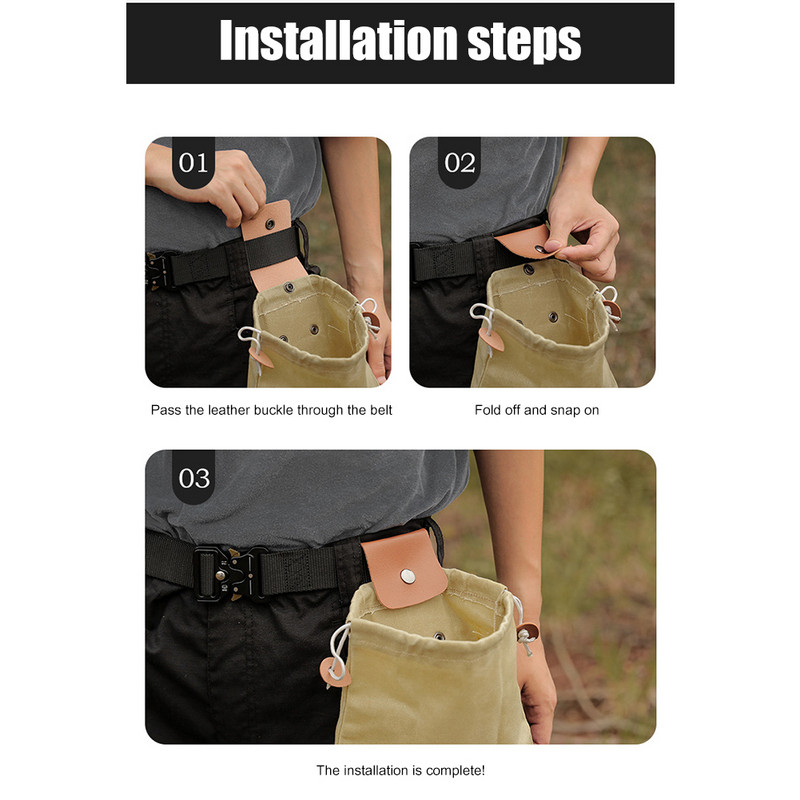 Kokkupandav söödakott Aiaõunad Marjakorjamise kotid Matkamiseks