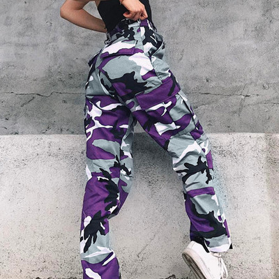 Uus In Leggings Camuflage Workwear Winter Cargo Püksid Naistele Suures suuruses vabaaja püksid Harem Pants Women Cargo Pants 2022