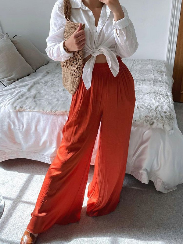 2021-es női nadrágok, széles szárú, vintage divatos, magas derékú, hétköznapi kényelmes, bő női nadrágok, y2k pantalon pour femme