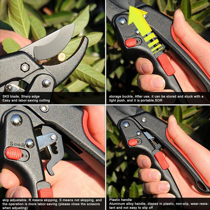 Kerti ollók Kerti ollók Bypass metszőmetszők Gyümölcsfa metszőolló Metszőolló Favágó olló Metszőolló Kézi ollók Metszővágó