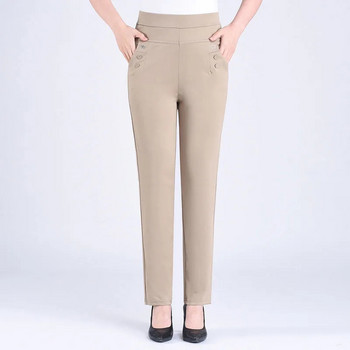 2022 Νέο καλοκαιρινό γυναικείο παντελόνι Casual ψηλόμεσο ελαστικό παντελόνι χαρέμι Φαρδύ παντελόνι Γυναικείο ίσιο παντελόνι 5XL