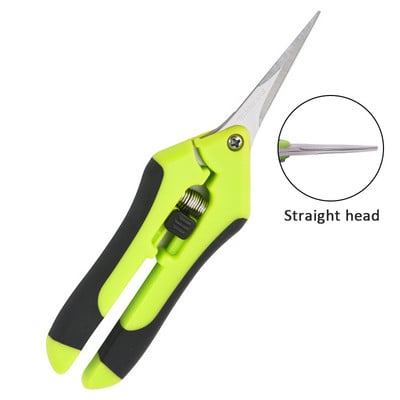 1 gab. Dārza instrumenti Šķēres Bonsai Šķēres Metāla dārzkopības Šķērveida atzarošanas rīks Rokas griezējs Augļi Nezāļu novākšana Mājsaimniecība Podos