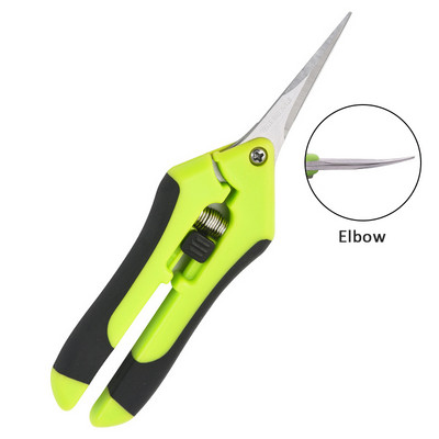 1 gab. Dārza instrumenti Šķēres Bonsai Šķēres Metāla dārzkopības Šķērveida atzarošanas rīks Rokas griezējs Augļi Nezāļu novākšana Mājsaimniecība Podos