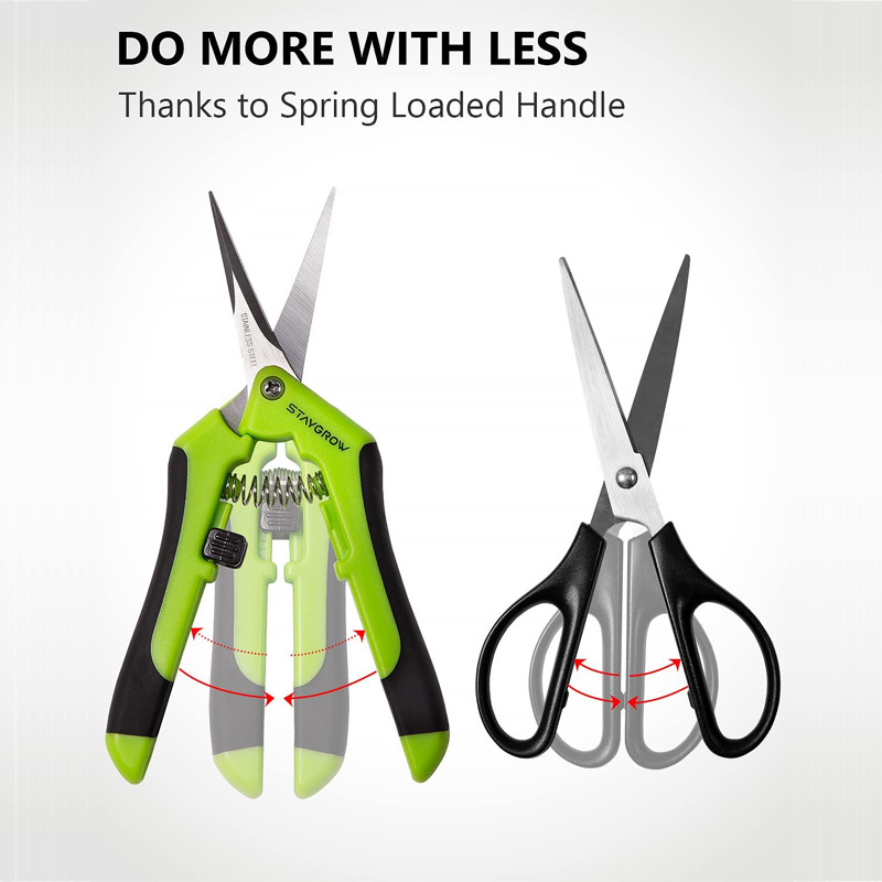 1 gab. Dārza instrumenti Šķēres Bonsai Šķēres Metāla dārzkopības Šķērveida atzarošanas rīks Rokas griezējs Augļi Nezāļu novākšana Mājsaimniecība Podos