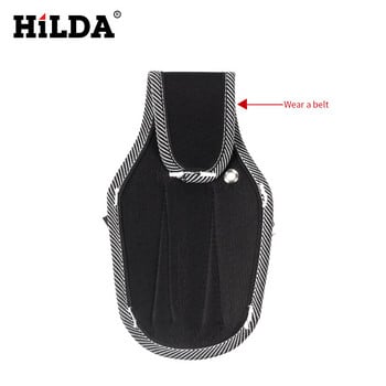 2023 HILDA New Tools Bag Toolkit Ηλεκτρολόγος Όργανα Υλικό Θήκη αποθήκευσης DIY Τσάντα εργαλείων ζώνης μέσης Αδιάβροχη τσάντα αποθήκευσης