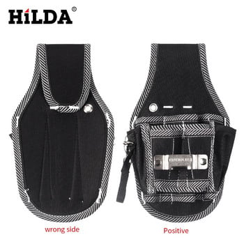 2023 HILDA New Tools Bag Toolkit Ηλεκτρολόγος Όργανα Υλικό Θήκη αποθήκευσης DIY Τσάντα εργαλείων ζώνης μέσης Αδιάβροχη τσάντα αποθήκευσης