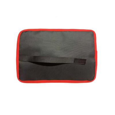 Φορητό Roll up Oxford υφασμάτινα επισκευαστικά εργαλεία Τσάντα κλειδί Πένσα κλειδί Ψαλίδι Πολυλειτουργικές τσάντες πουγκί Μαύρο