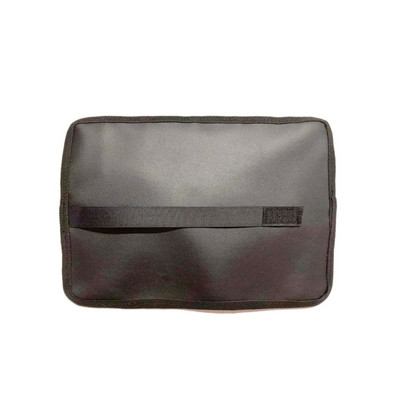 Φορητό Roll up Oxford υφασμάτινα επισκευαστικά εργαλεία Τσάντα κλειδί Πένσα κλειδί Ψαλίδι Πολυλειτουργικές τσάντες πουγκί Μαύρο