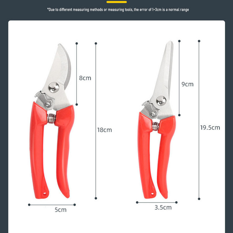 Jauns griezējs augļu dārzs un dārza rokas instruments šķērēm.