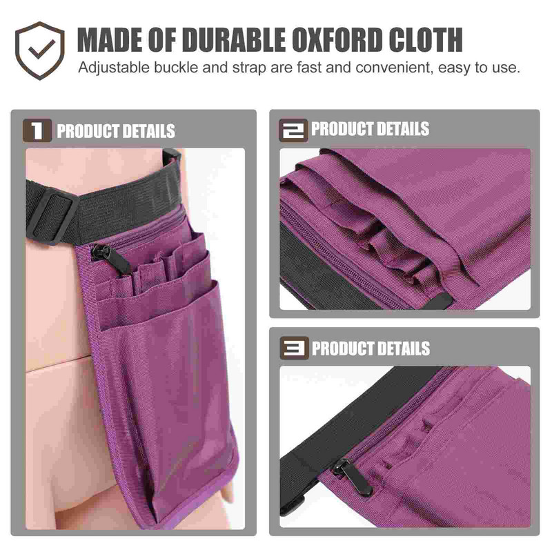 Kerti szerszámkészlet ápolási többfunkciós deréktáska Oxford ruhával szerszámok hordtáska nővéröv többfunkciós