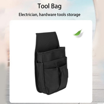 Чанта за инструменти Комплект инструменти Джобни чанти за кръста Електротехник Съхранение на инструменти за ремонт Голям капацитет Лека за отвертка