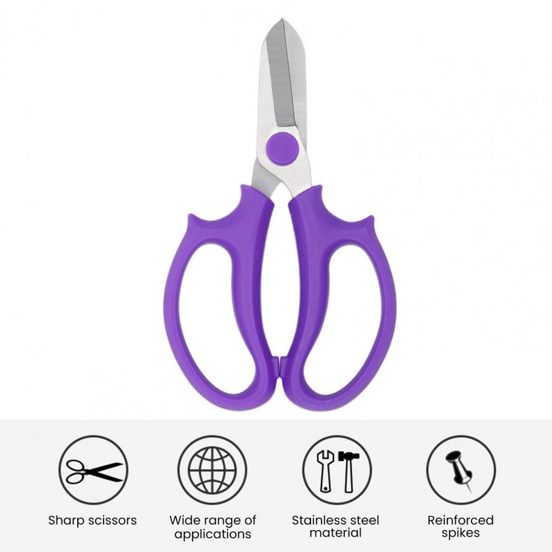 Aiakäärid Keskkonnasõbralikud teravad lõikurid Värvilised aianduskäärid, pügamiskäärid aiatarbed