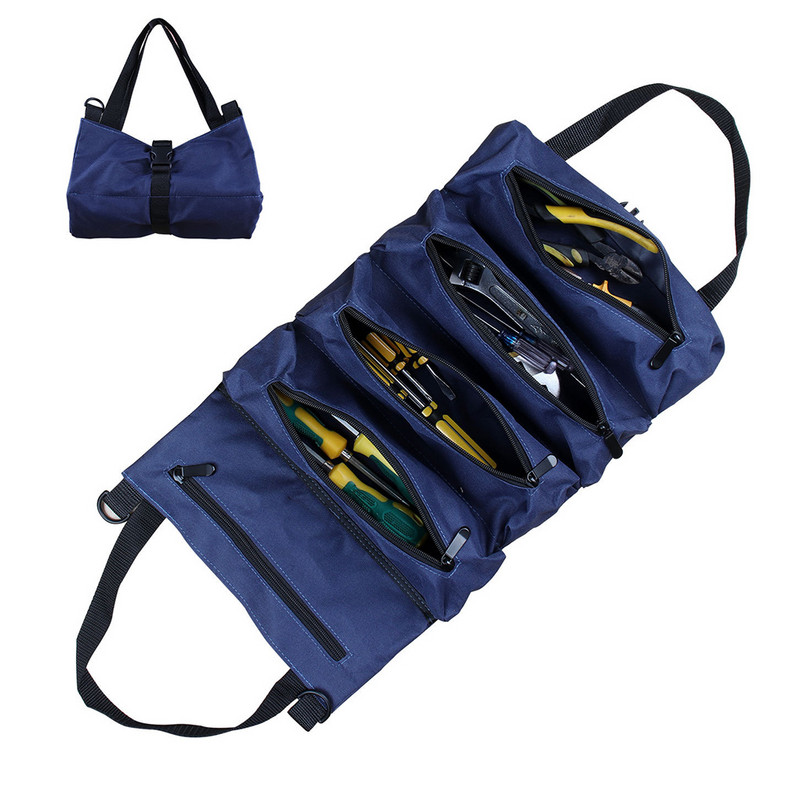 Torba za alat Ključ za odvijač Odvijač za ključeve Rola torbica za pohranu Oxford tkanina Vodootporni patentni zatvarač