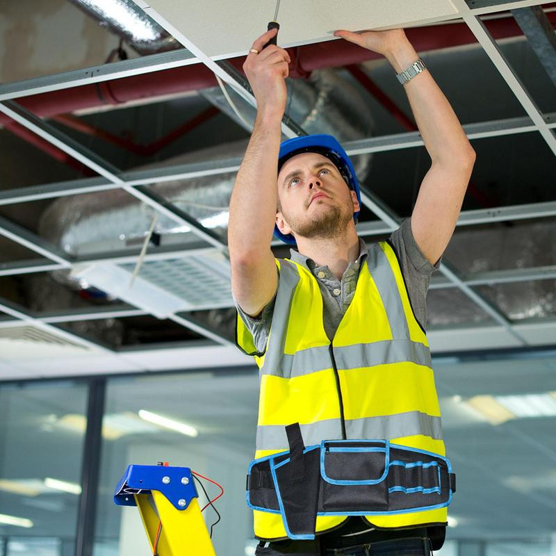 Multifunktsionaalne vööpaki remonditööriistade hoiukott Oxfordi riidest riistvaratööriista taskuvõtme tangide hoiukott