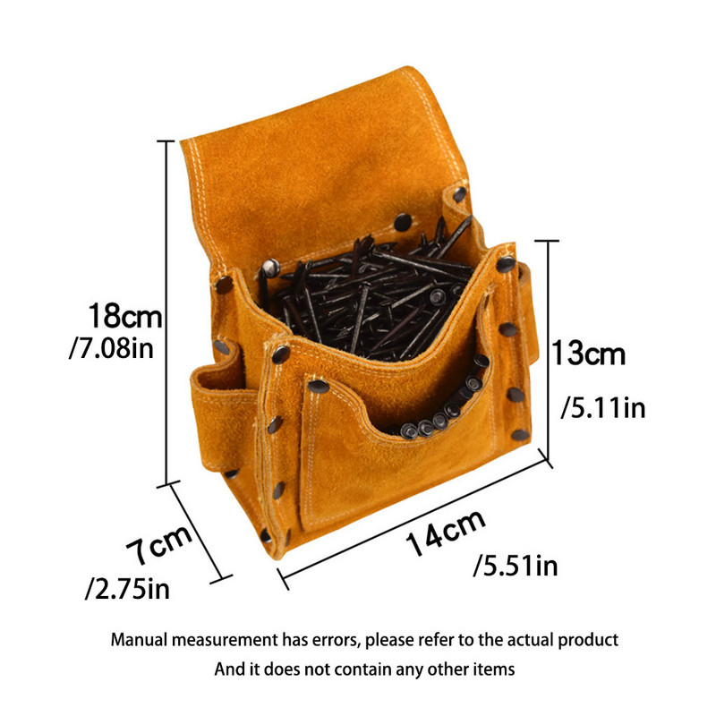 Szerszám Deréktáska Hordozható, több zsebes cseretasak tartozékok