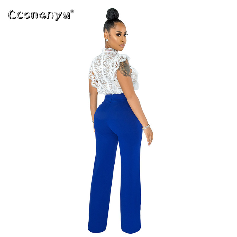 Pavasaris rudens Taisnas bikses ar augstu vidukli melnas dzeltenas biroja bikses bikses sievietēm Mujer Pantalones platas bikses Apģērbi