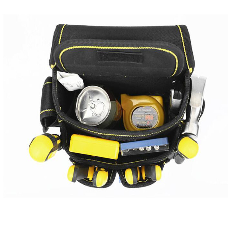 Többszerszámos zsebek Oxford vászonvastagító szerszámtáska nagy kapacitású, praktikus derékzseb szerszámos köténytáska vállkészlet