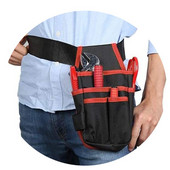 7 σε 1 νάιλον υφασμάτινη ζώνη εργαλείων Κατσαβίδι θήκη εργαλείων Τσάντα τσέπης τσάντα τσάντα 600D νάιλον ύφασμα εργαλειοθήκη με κρεμάστρα αποθήκευσης ζώνης