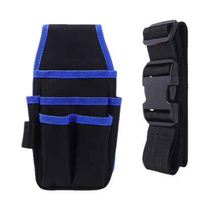 7 σε 1 νάιλον υφασμάτινη ζώνη εργαλείων Κατσαβίδι θήκη εργαλείων Τσάντα τσέπης τσάντα τσάντα 600D νάιλον ύφασμα εργαλειοθήκη με κρεμάστρα αποθήκευσης ζώνης