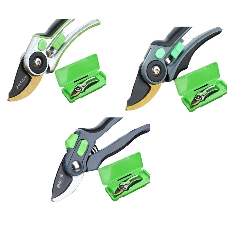 Dārza šķēres Grieztie zari Šķēres Atzarošanas šķēres Augļu koku atzarošana Zieds R7UA