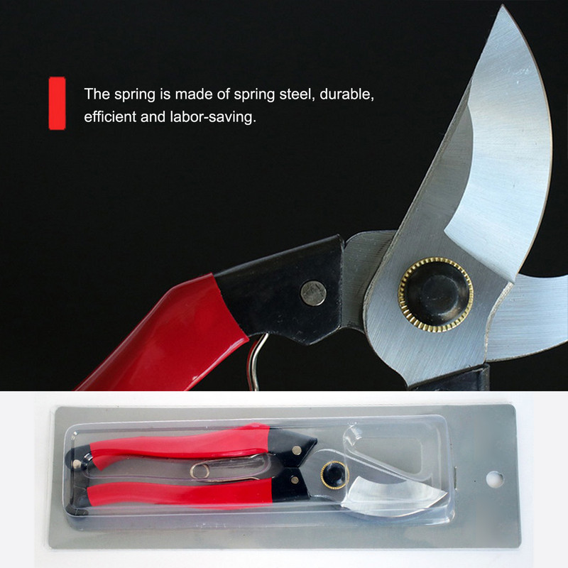 Dārza atzarošanas šķēres griezējs oglekļa tērauda dārzkopības iekārta šķērveida zaru atzarotājs trimmeris instrumenti