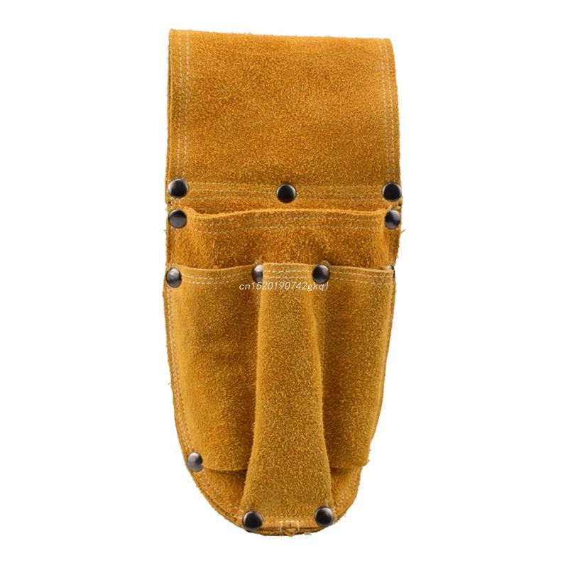 Nadograđeni Električar za CASE Torba za pohranu Organizator Kućna kliješta otporna na habanje Odvijači Remen Torbica oko struka Goveđa koža