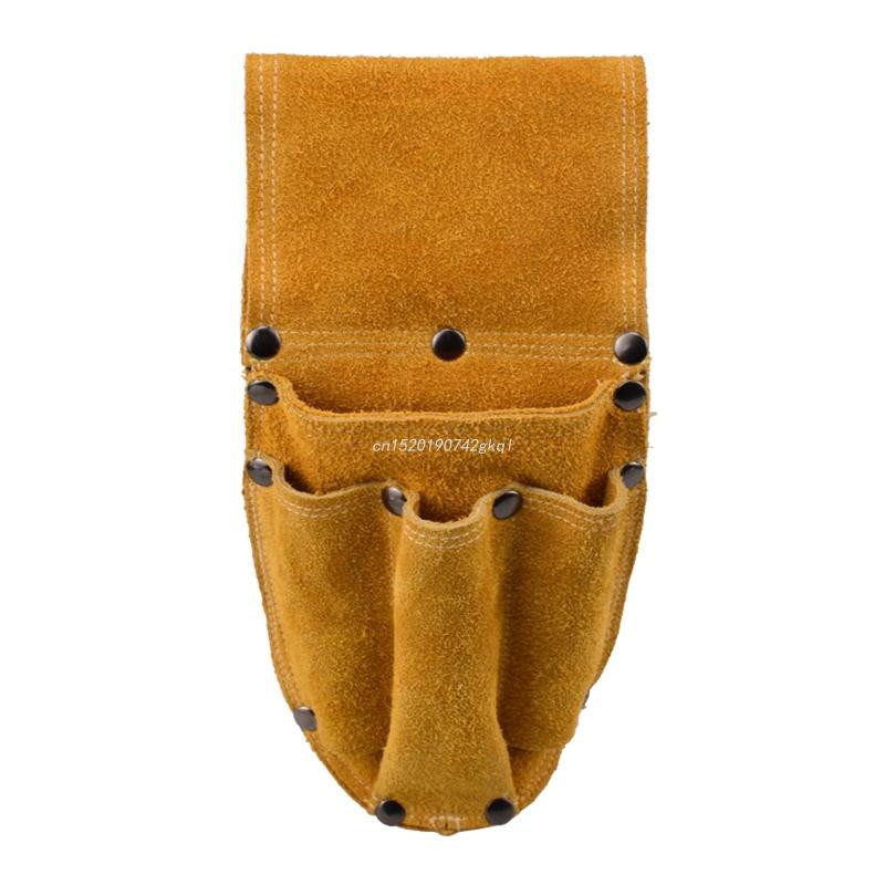 Nadograđeni Električar za CASE Torba za pohranu Organizator Kućna kliješta otporna na habanje Odvijači Remen Torbica oko struka Goveđa koža