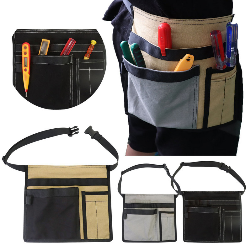 Regulējams un ērts elektriskais instrumentu soma sānos pakarināma instrumentu glabāšanas soma Maza instrumentu kastes datoru tīrīšanas komplekti