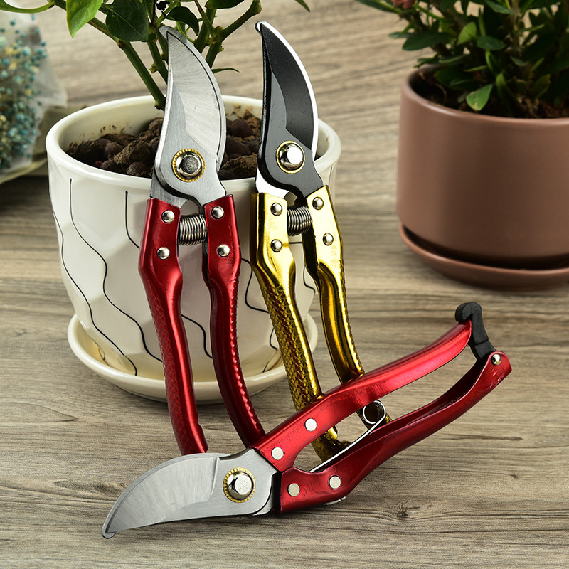 HDL dārza atzarošanas instrumenti SK5 oglekļa tērauda novākšanas šķēres Bonsai šķēres var izmantot podos augu apgriešanai un augļu novākšanai