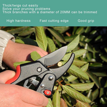 Комплект инструменти за градинско присаждане за овощни дървета Професионална ножица за присаждане Ножица Байпасни ножици за рязане на цветя Подрязване на растения