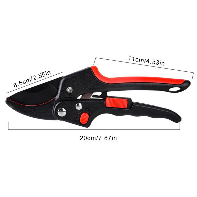 Atzarošanas šķēres Dārza šķērveida augu trimeris rīks potēšanas rīks Dārza piederumi Augļu dārza atzarošanas šķēres augu griešanai