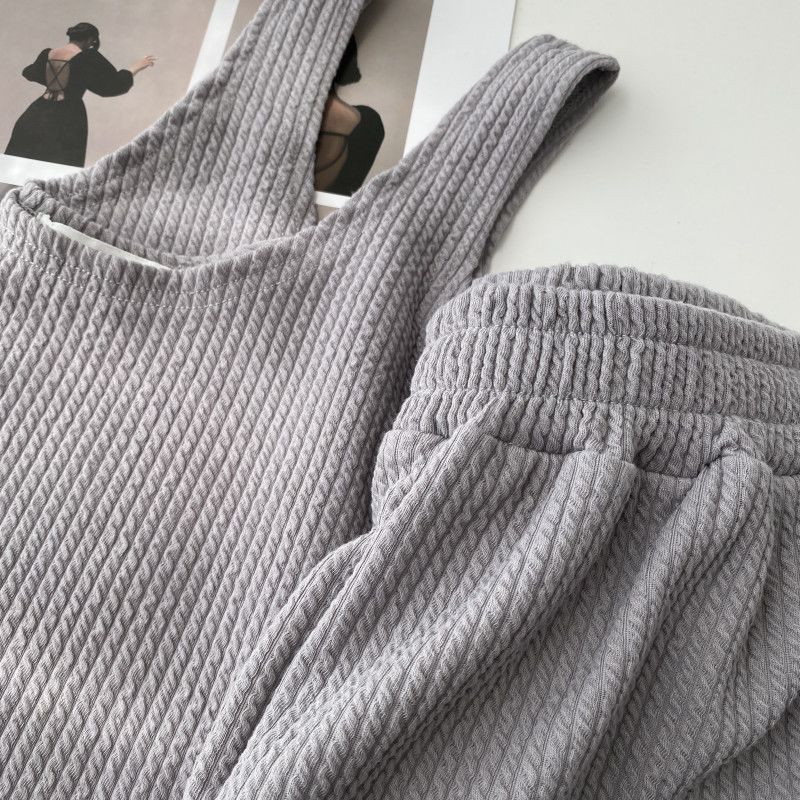 QWEEK Sieviešu pidžamas Vasaras mājas apģērbi Divdaļīgs Pidžamas Sieviešu uzvalki ar šortiem Ikdienas atpūtas apģērbs naktskrekls