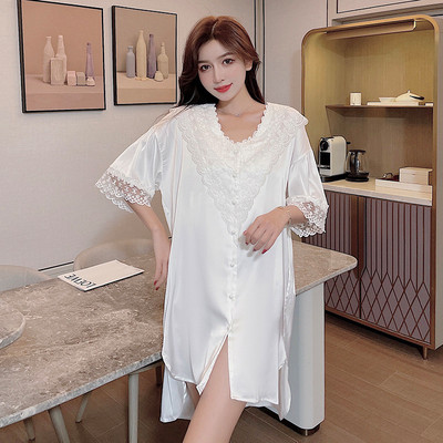 Seksīgs jauks naktskrekls sieviešu šifona krekls puiša stila apakšveļa formas tērps kārdinājums nakts kleita sieviešu guļamveļa apakšveļas kleita