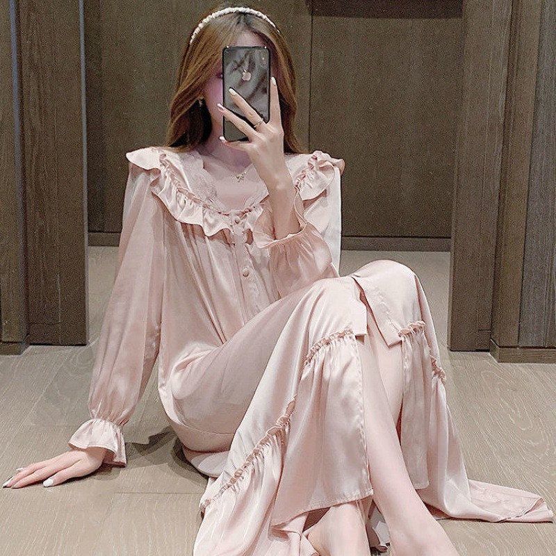 PLIUSIO DYDŽIO 4XL Moteriški naktiniai marškinėliai, prancūziški, raižyti kiemo stiliaus naktiniai marškinėliai ilgomis rankovėmis, viskoziniai ilgi marškinėliai Seksualūs namų drabužiai