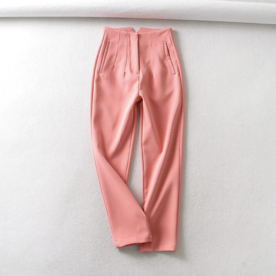 2022 elegáns irodai magas derekú ceruza nadrág női nadrág alkalmi zsebmunka melegítőnadrág női Capris nadrág